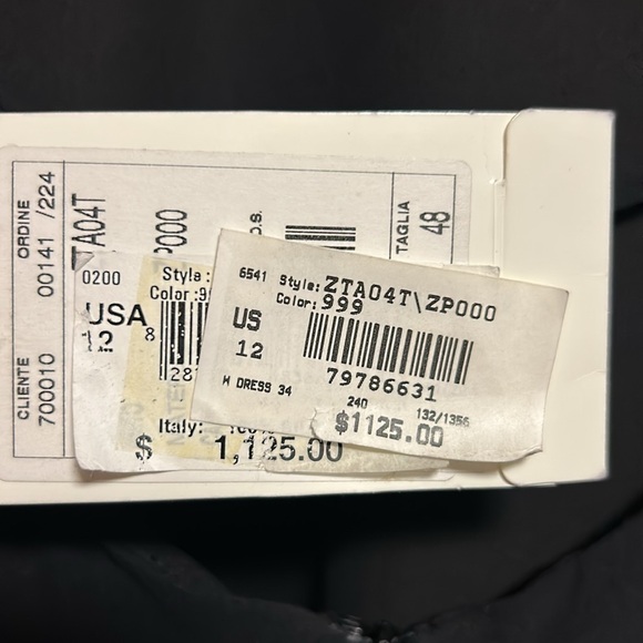 Armani Collezioni NWT 100% silk black cowl with halter strap neck cocktail dress - Picture 4 of 13